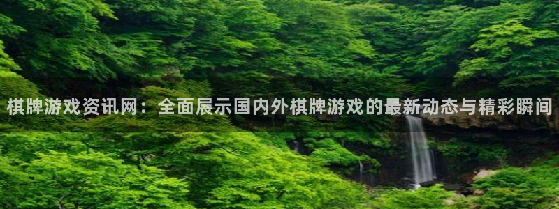 鼎点娱乐网页登录入口下载：棋牌游戏资讯网：全面展示国内外棋牌