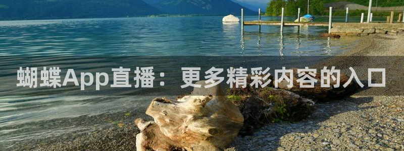 蓝鲸视频实拍：蝴蝶App直播：更多精彩内容的入口